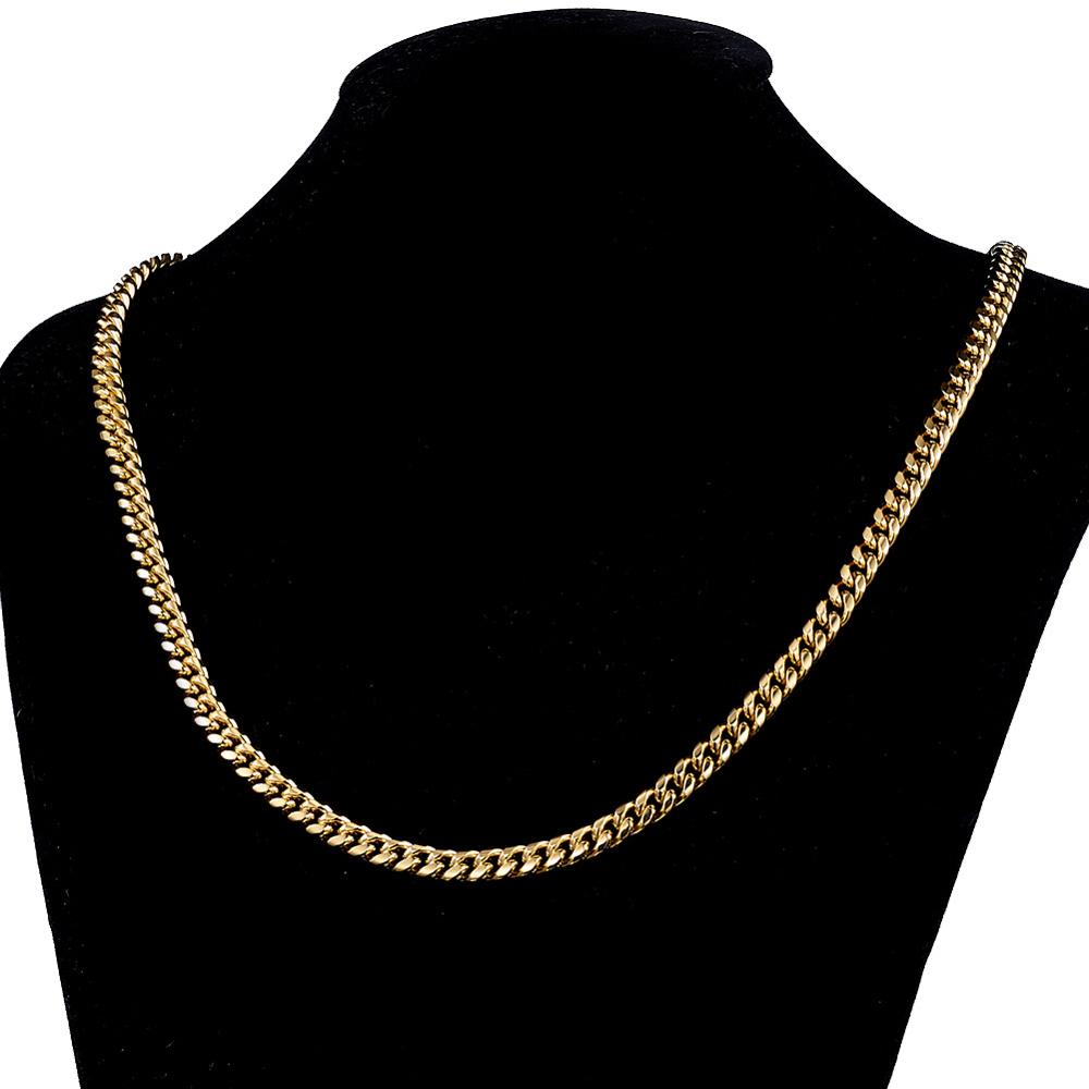 TOPGRILLZ Stainless Steel Gold - Cuban Link Chain 12Mm review and price