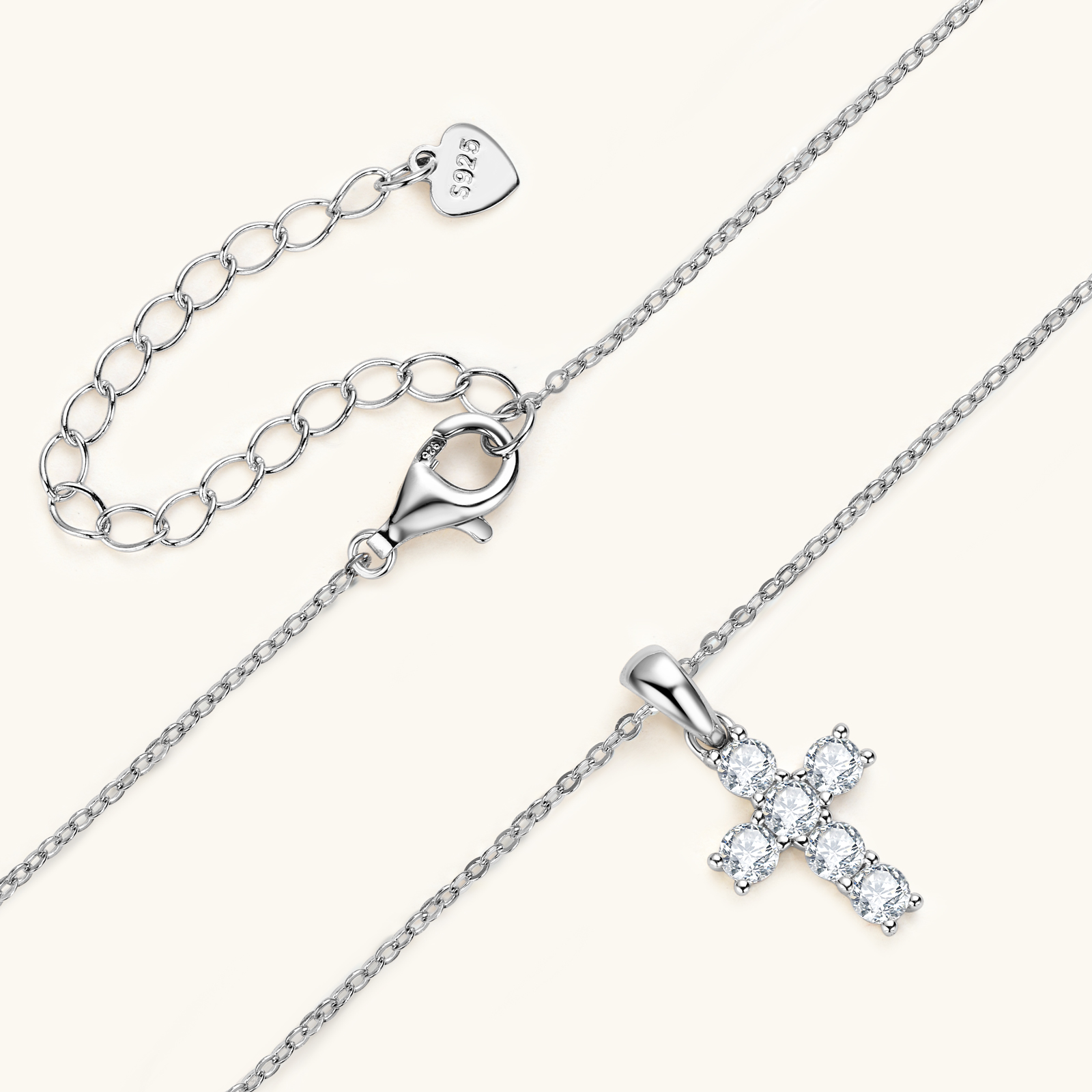 Abestecom 14K Gold Plated Four - Cross Pendant Necklace Gold review and price