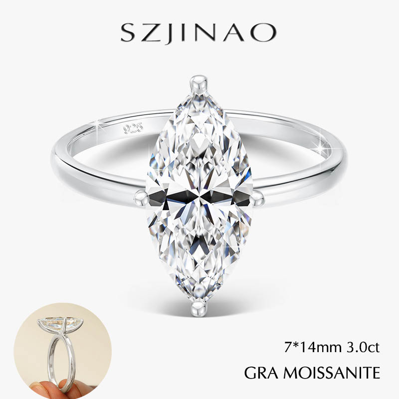 GRA 2/3CT Moissanite Engagemen - Moissanite Engagement Ring 1 Carat review and price