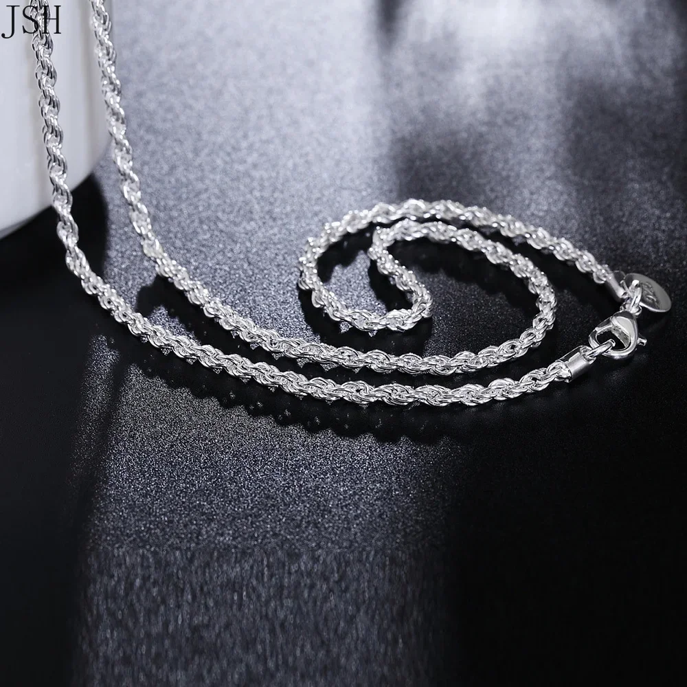 40-60cm wholesale 925 Sterling - 925 Sterling Silver Chain Necklace Men review and price
