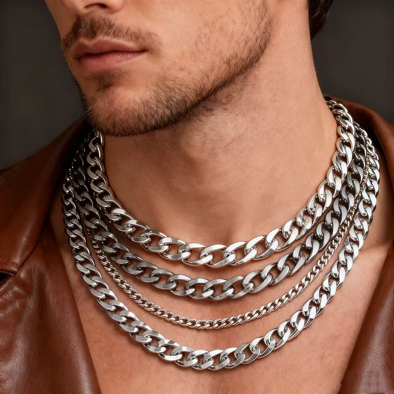HNSP 3-12MM Stainless Steel Cu - Cuban Link Chain 12Mm review and price