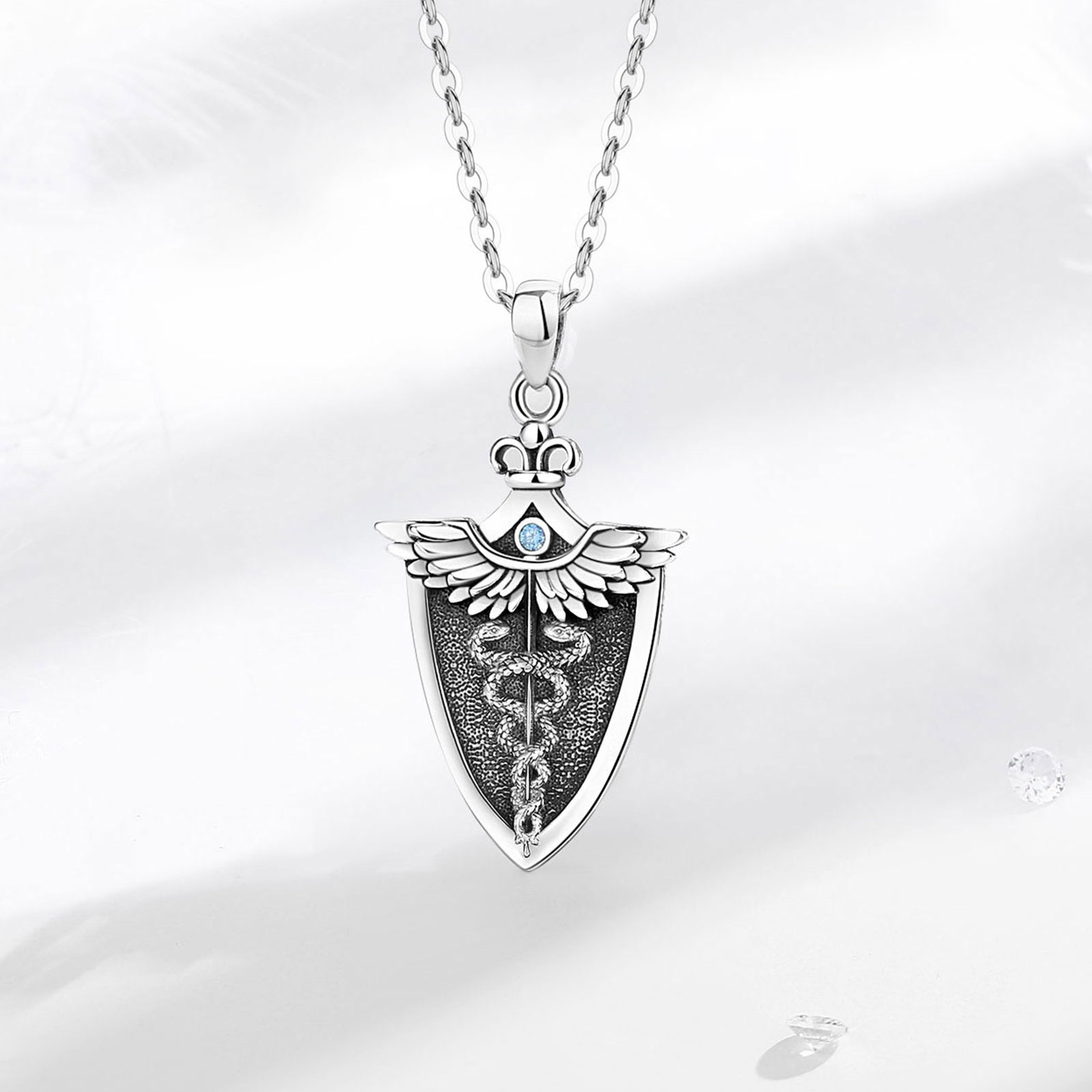 Eudora Original 925 Sterling S - 925 Sterling Silver Chain Necklace Men review and price
