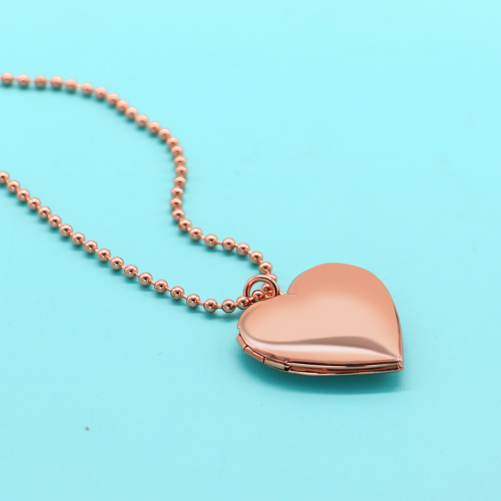 Eternal Love Heart Choker 925  - Heart Locket Necklace Photo review and price