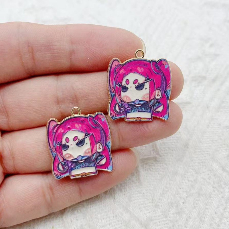 10pcs Cartoon Anime Pendant Oi - Earrings review and price