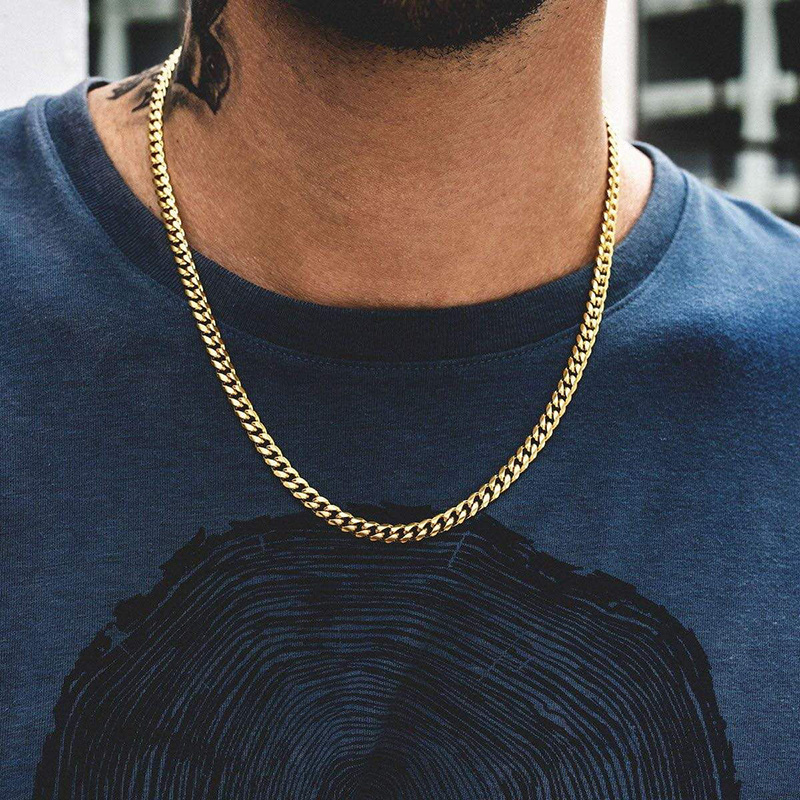 Vnox Men Simple 3-11mm Stainle - Cuban Link Chain 12Mm review and price