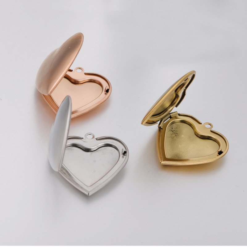 Fnixtar 10pcs Heart Photo Fram - Heart Locket Necklace Photo review and price
