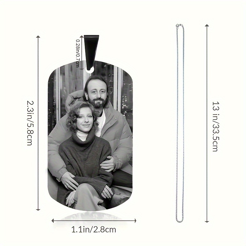 Custom Personalized Picture Pe - Custom Name Necklace Stainless Steel review and price