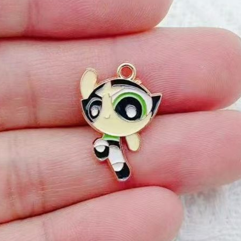 10pcs Alloy Oil-Dripping Carto - Earrings review and price