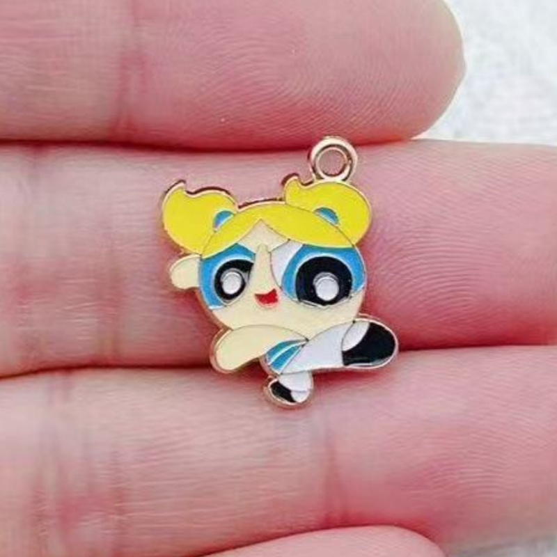 10pcs Alloy Oil-Dripping Carto - Earrings review and price