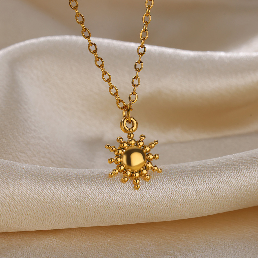Stainless Steel Geometric Neck - Heart Locket Necklace Photo review and price