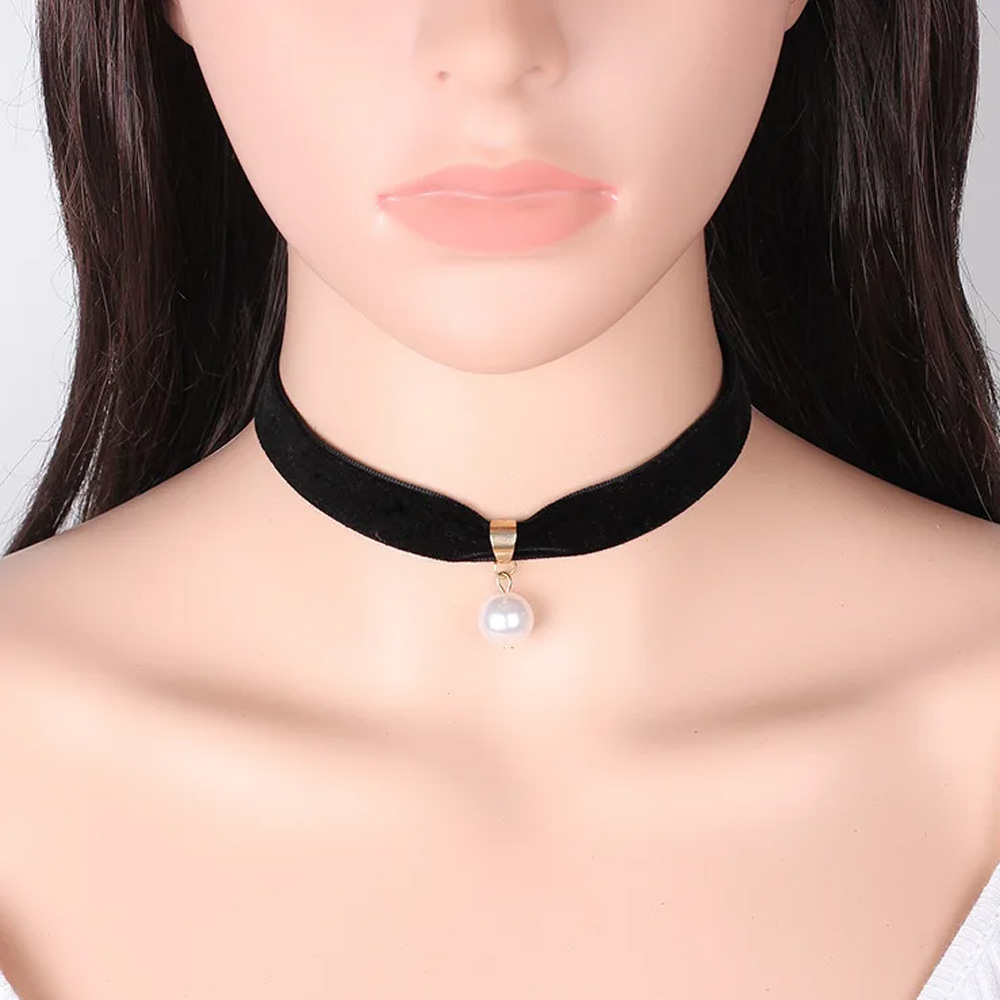 Simple Vintage Pearl Choker Sh - Pearl Choker Necklace Vintage review and price