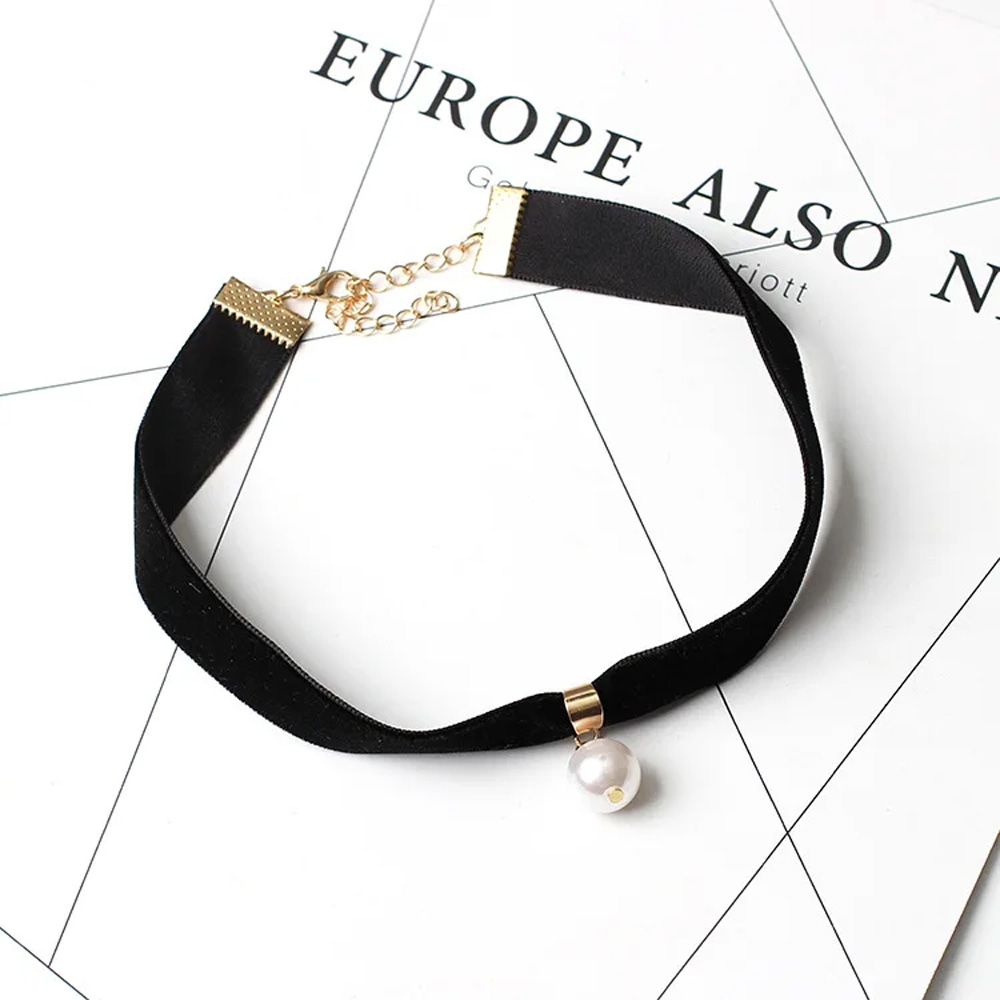 Simple Vintage Pearl Choker Sh - Pearl Choker Necklace Vintage review and price