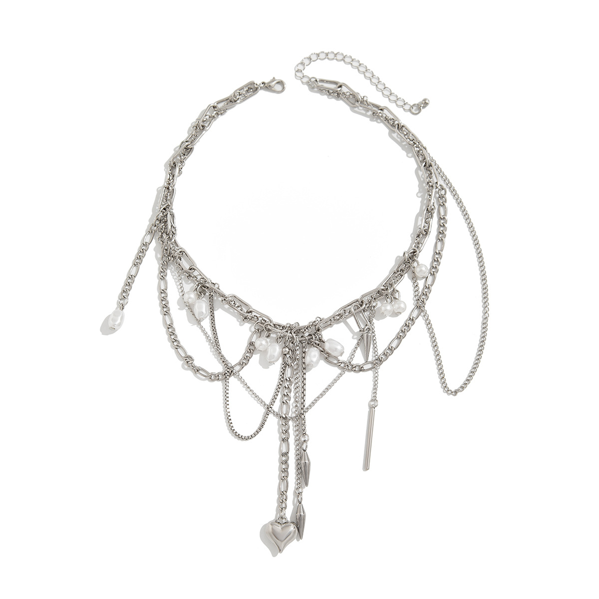 Vintage Irregular Imitation Pe - Pearl Choker Necklace Vintage review and price