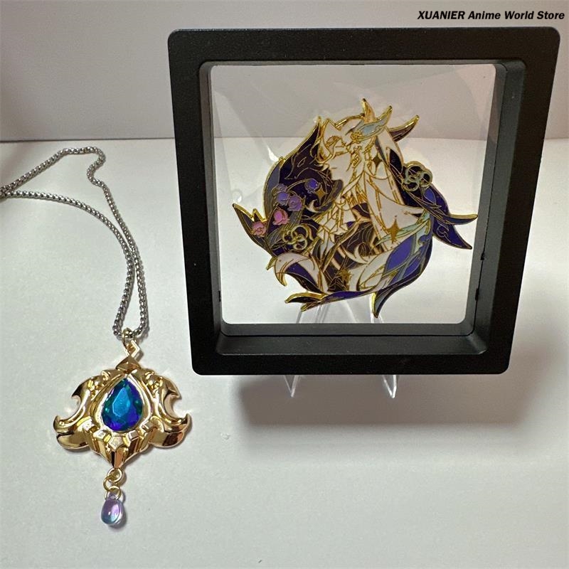 Anime Neuvillette Metal Badge  - Anime Pendant Necklace review and price