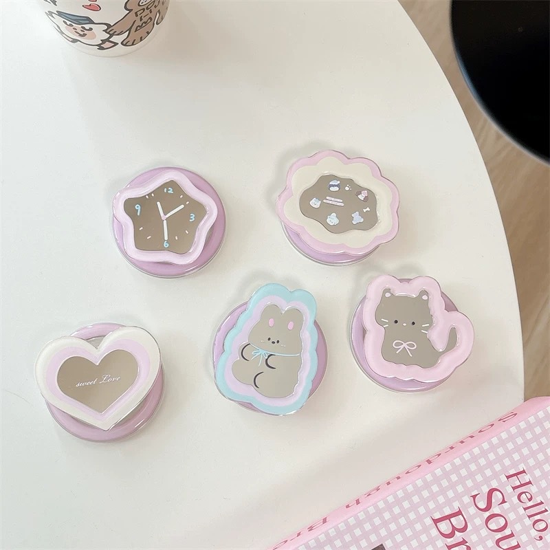 Cartoon Mirror Telescopic Phon - Watch Accessories review and price