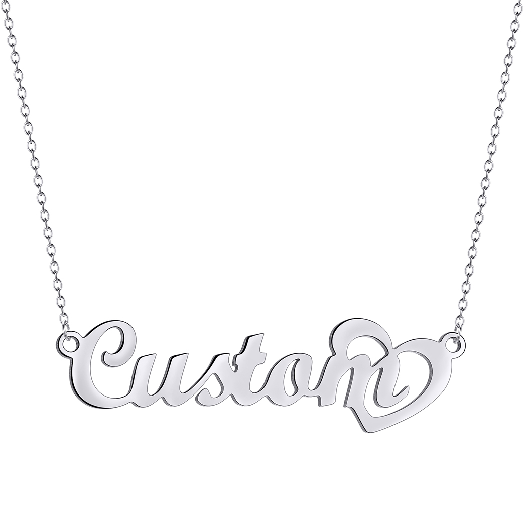 Customized Name Necklace with  - Custom Name Necklace Stainless Steel review and price