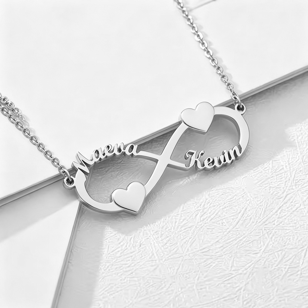 Custom Name Necklace Infinity  - Custom Name Necklace Stainless Steel review and price