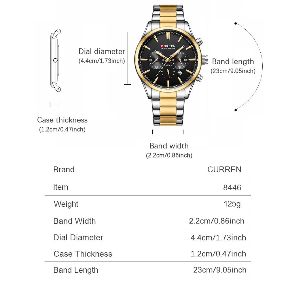 CURREN Casual Quartz Chrono Sp - Watch Accessories review and price