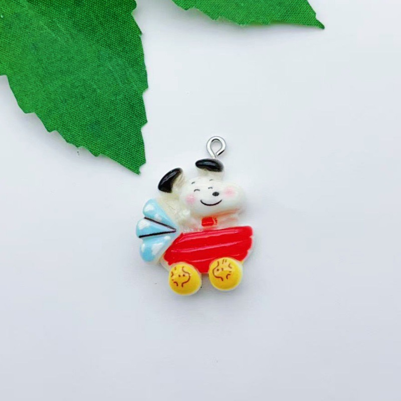 12pcs resin cartoon dog pendan - Earrings review and price