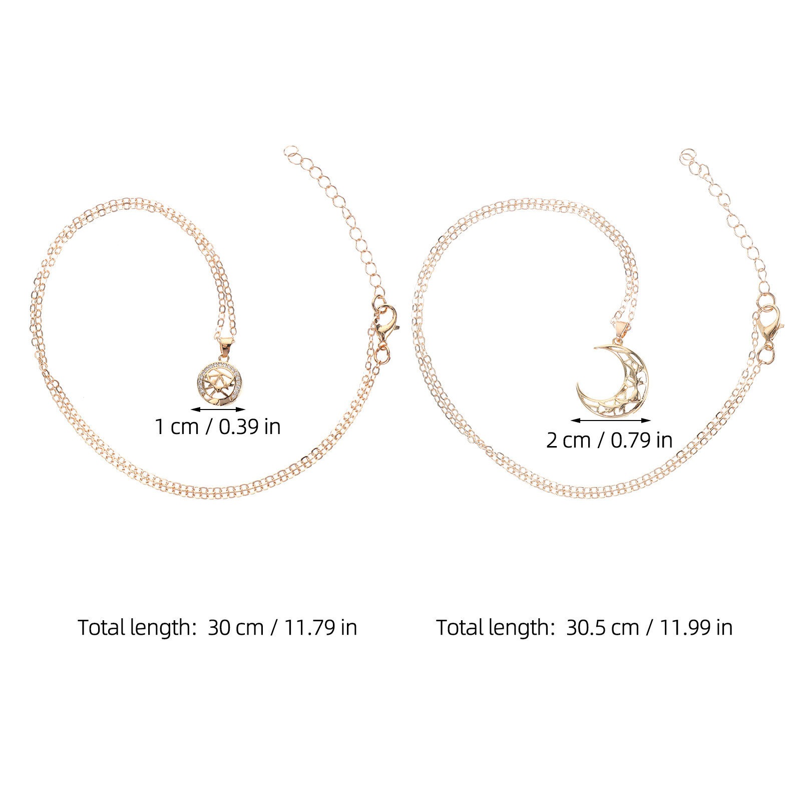 1Pair Sun Moon Necklace Couple - Magnetic Couple Matching Necklaces review and price