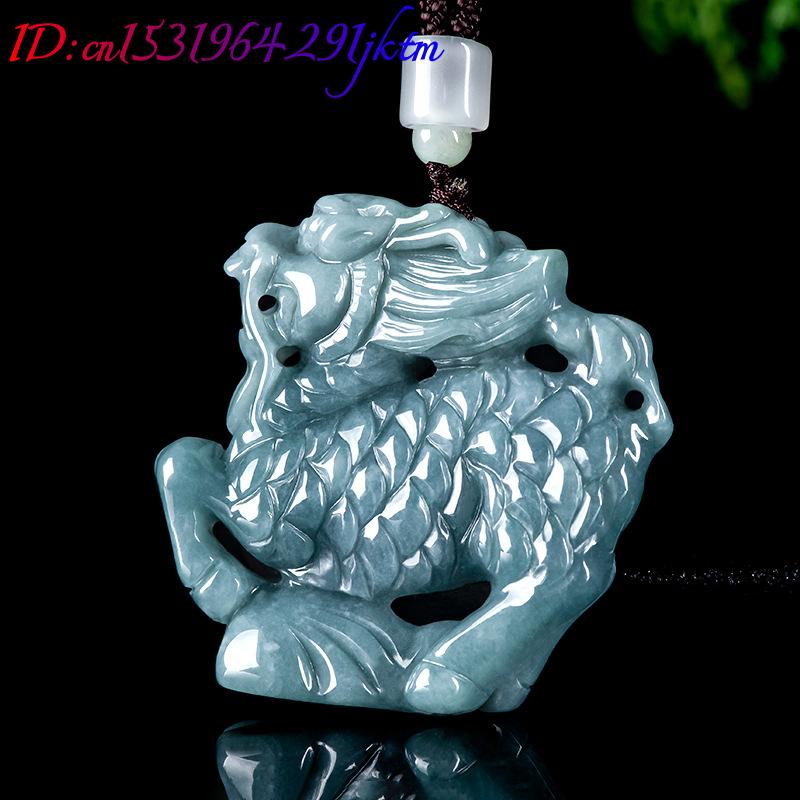 Burmese Jadeite Kylin Pendant  - Necklaces review and price