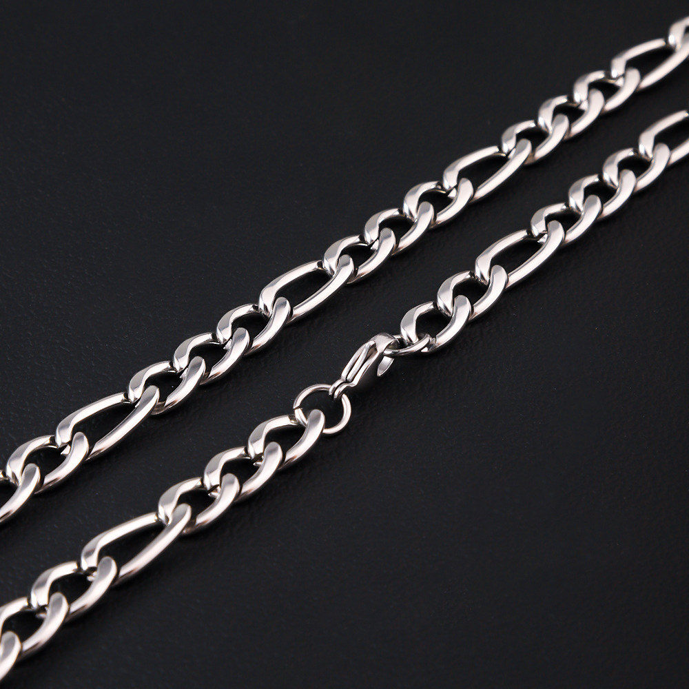 HNSP 316L Stainless Steel Figa - Cuban Link Chain 12Mm review and price