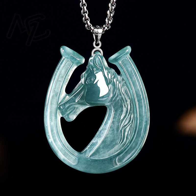 S925 Silver Natural Blue Water - Necklaces review and price