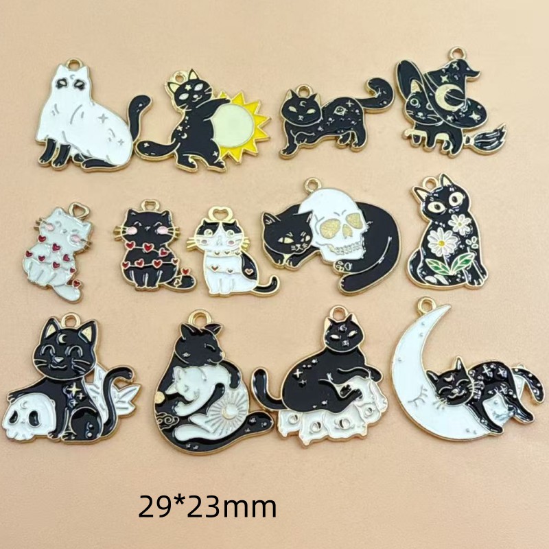10pcs Original Alloy Enamel Bl - Earrings review and price