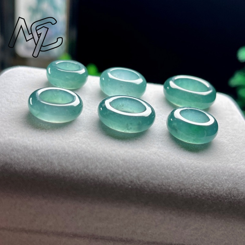 Natural Emerald Blue Water Luc - Necklaces review and price