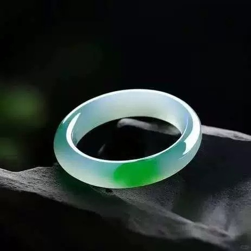 Myanmar jadeite bracelet, ice- - Bracelets review and price