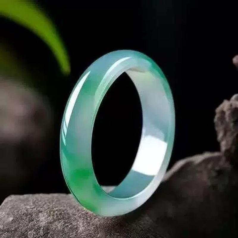 Myanmar jadeite bracelet, ice- - Bracelets review and price