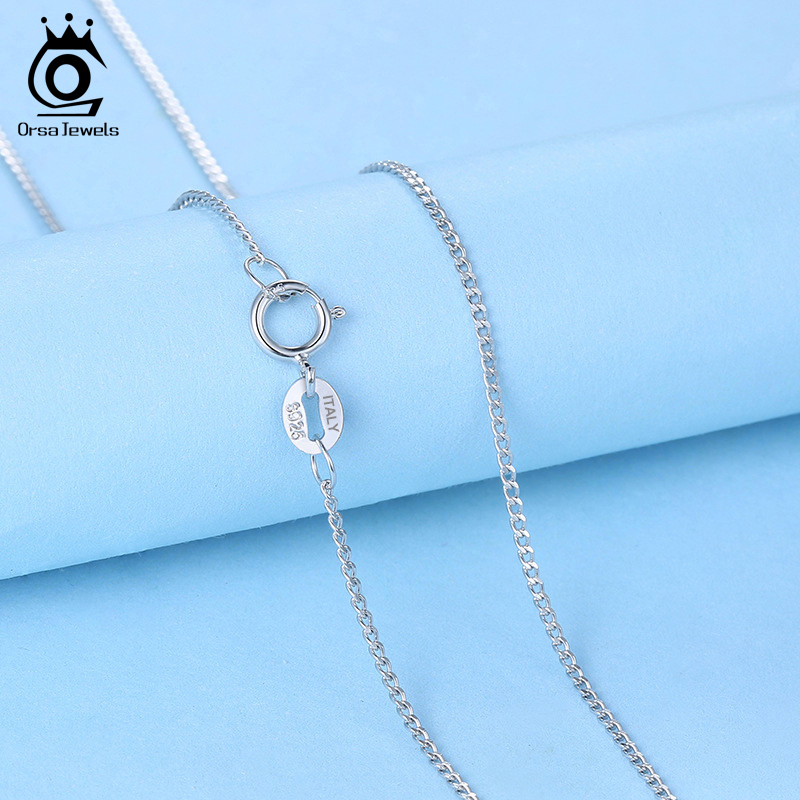 ORSA JEWELS Italian 925 Sterli - 925 Sterling Silver Chain Necklace Men review and price