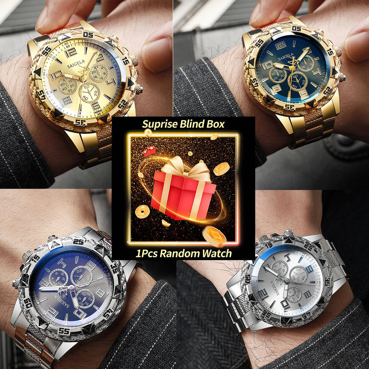 1PC Surprise Mystery Watch Bli - Watch Accessories review and price