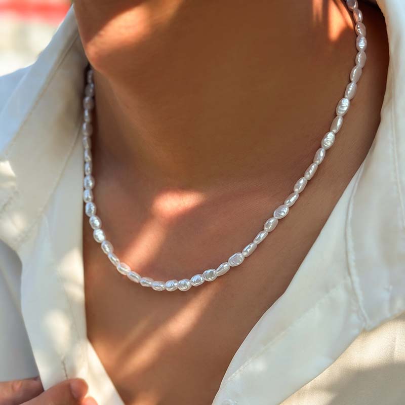 New Fashion Simple Imitation P - Pearl Choker Necklace Vintage review and price