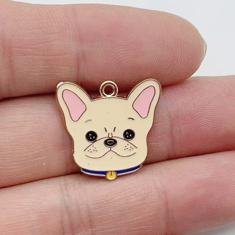 12pcs cartoon pet spotted dog  - Earrings review and price