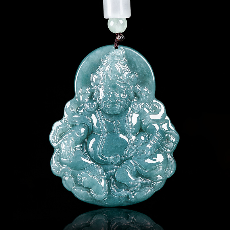 Burmese Jadeite Jambhala Penda - Necklaces review and price