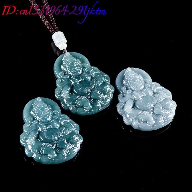 Burmese Jadeite Jambhala Penda - Necklaces review and price