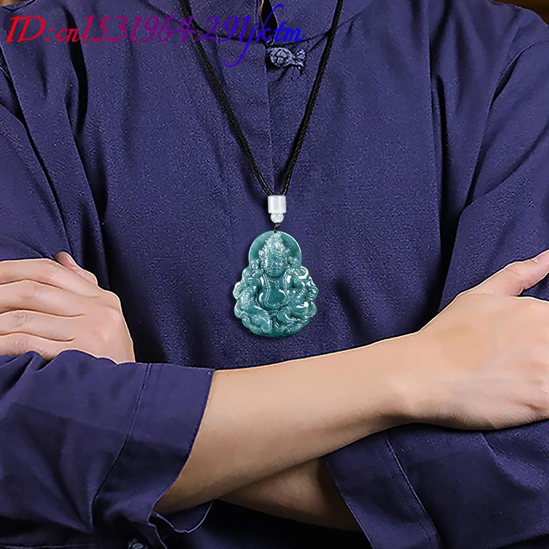 Burmese Jadeite Jambhala Penda - Necklaces review and price