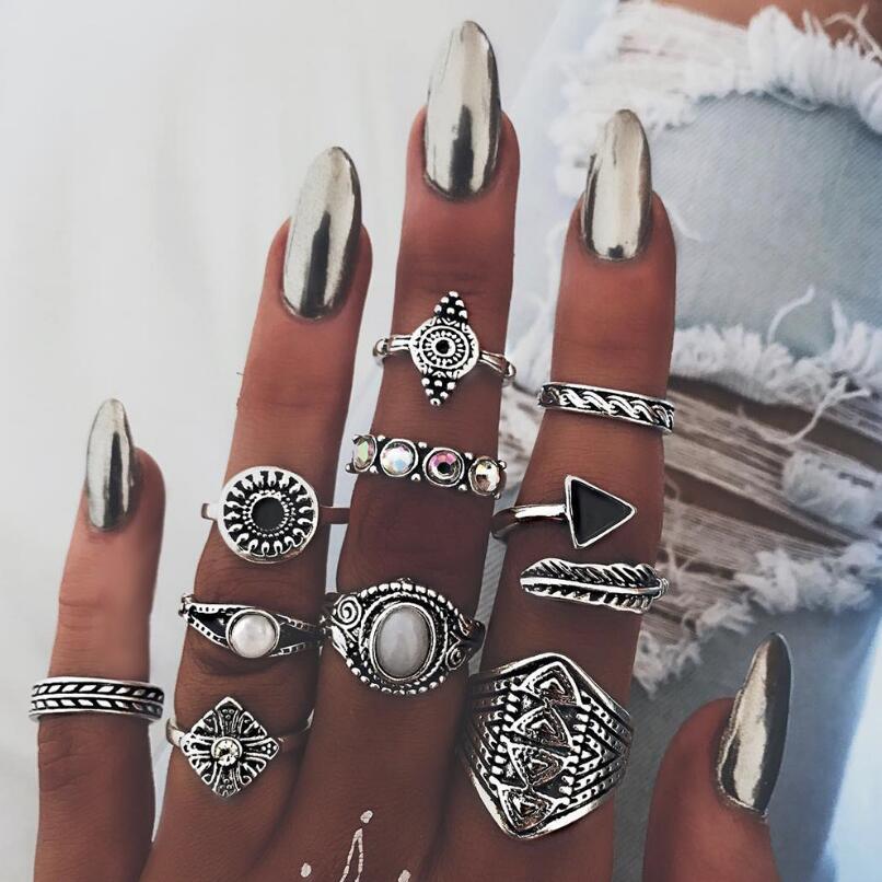 Meyfflin Vintage Knuckle Ring  - Vintage Punk Knuckle Rings Set review and price