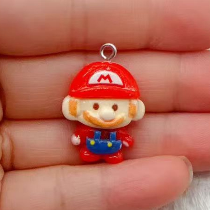 10pcs resin cartoon pendant, D - Earrings review and price