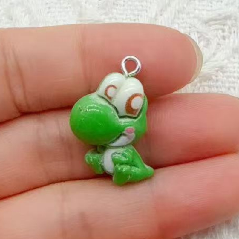 10pcs resin cartoon pendant, D - Earrings review and price