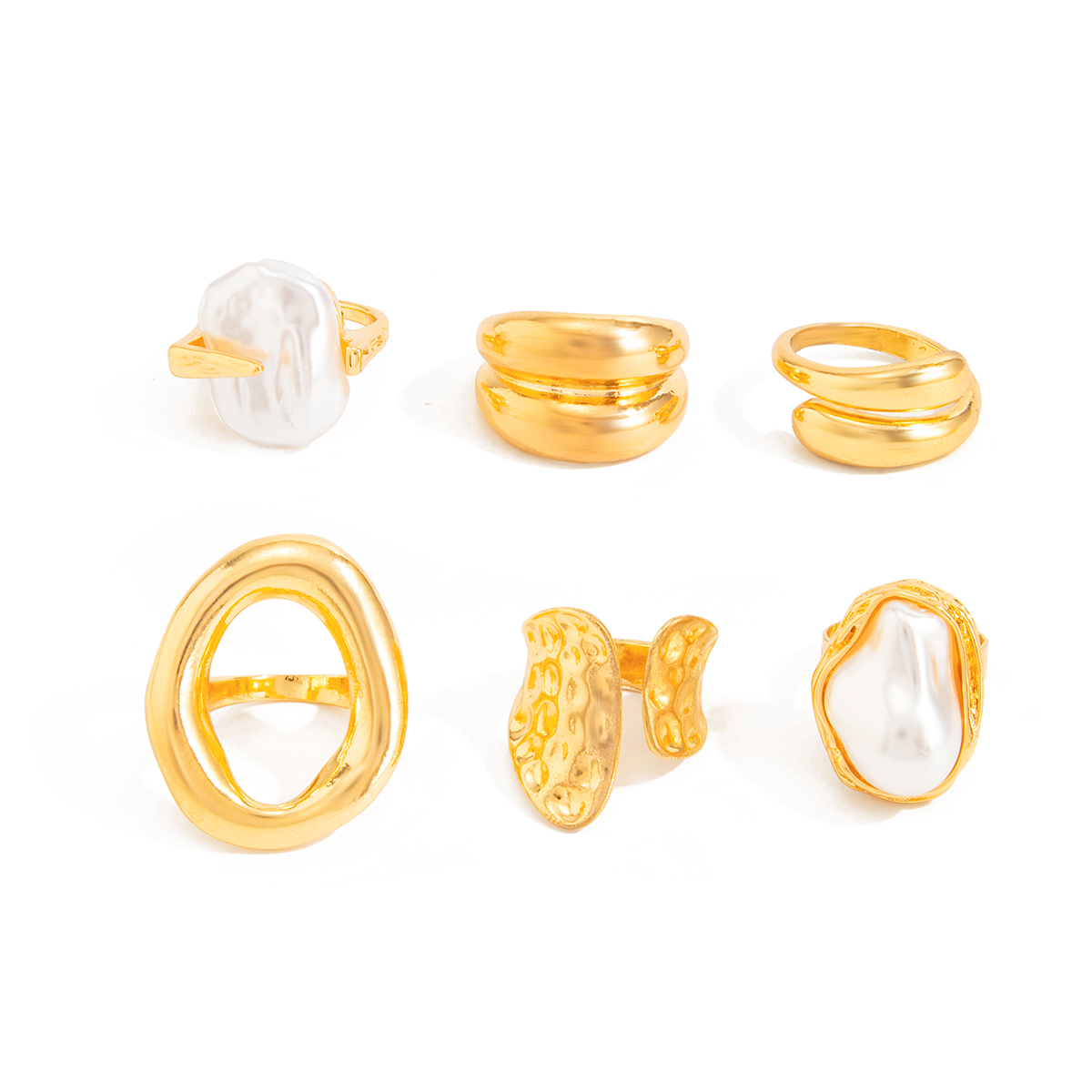 Ingemark 6Pcs/Set Boho Imitati - Vintage Punk Knuckle Rings Set review and price