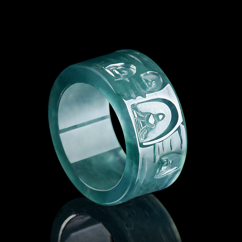 Natural Burmese Jadeite Buddha - Rings review and price