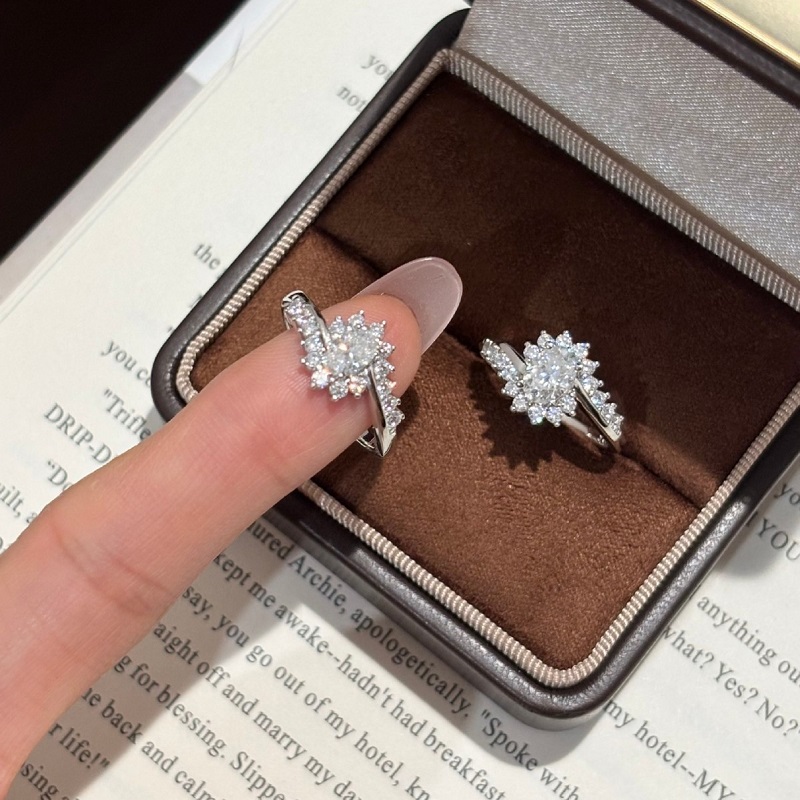 Apaison Luxury 0.5ct&1 Carat M - Moissanite Engagement Ring 1 Carat review and price