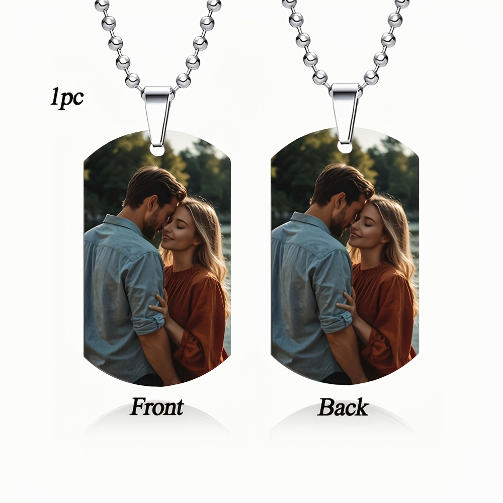 Custom Personalized Men's Pend - Custom Name Necklace Stainless Steel review and price