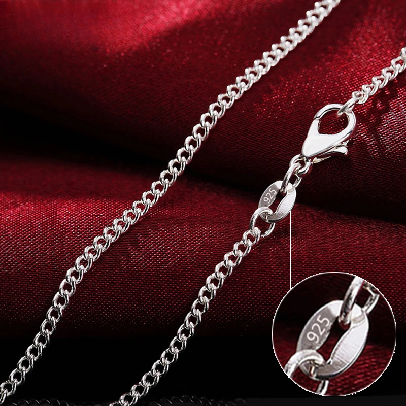 925 Sterling Silver 40-75CM LO - Cuban Link Chain 12Mm review and price