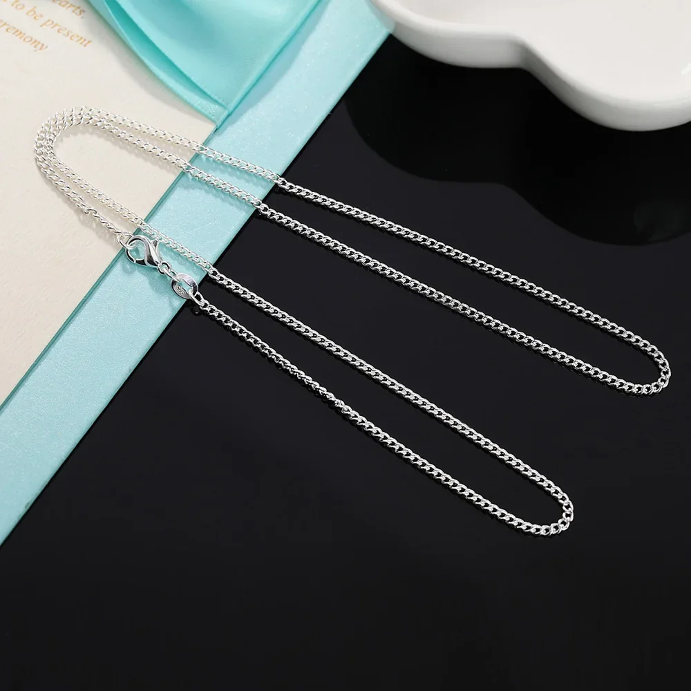 925 Sterling Silver 40-75CM LO - Cuban Link Chain 12Mm review and price
