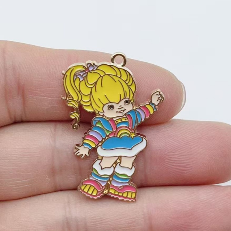10pcs Cute Little Girl Enamel  - Earrings review and price