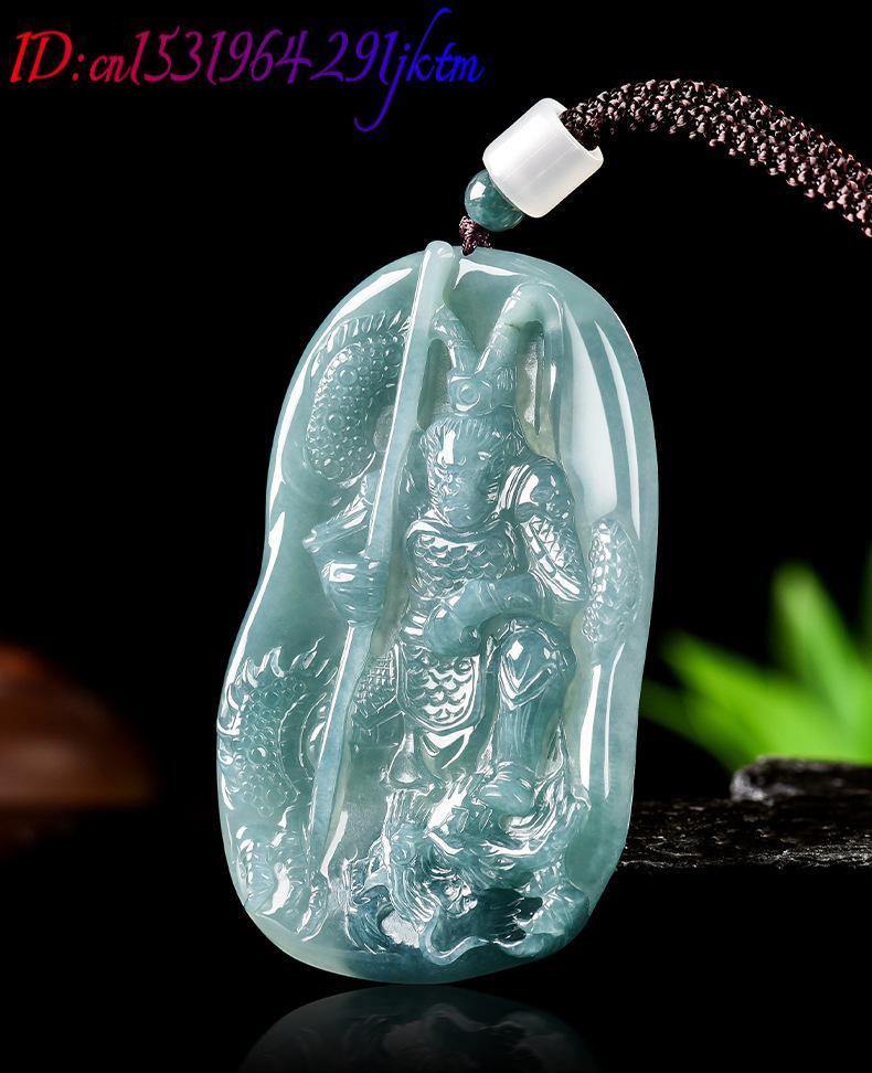 Burmese Jadeite Monkey King Pe - Necklaces review and price